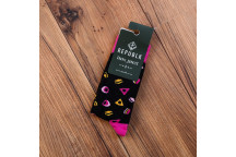 REPUBKL LIQOURICE LEISURE SOCKS