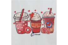 MILKSHAKE LOVE VINYL CRAFT UV DTF STICKER