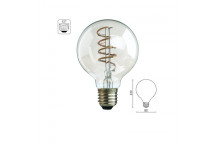 OLITE GREY DIMMABLE E27 LED FILAMENT BULB G80 5W