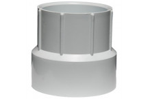 FEMALE WHITE PVC ADAPTOR 50MMX2 50MM