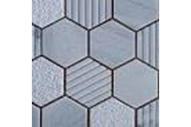 ICE GREY MULTI FINISH HEXAGON POLISHED MOSAIC 280X275