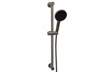 BLUTIDE ROUND 4-FUNCTION GUNMETAL SHOWER RAIL SET