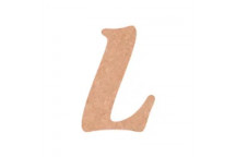 FLAMENCO L WOODEN ALPHABET 10CM