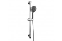 BLUTIDE ROUND 4-FUNCTION CHROME SHOWER RAIL SET