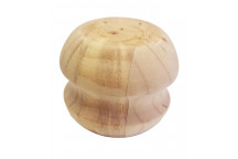 MEDIUM GROOVE BUN WOOD 68/90X90