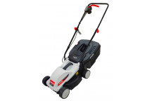 RYOBI 2 YEAR GUARANTEE PLASTIC DECK ELECTRIC LAWNMOWER 320MM 1200W