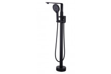 BIJIOU CLEVO BLACK FREESTANDING BATH MIXER