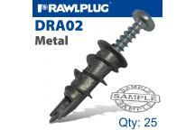 Rawlplug Metal Self Drill Drywall Fixing 13mm 25 pp