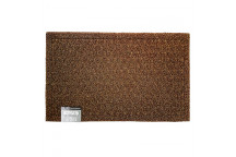 MASTERMAT BROWN LATTICE EXTERIOR COVERED EXTERIOR MAT 450X750MM
