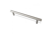 STAINLESS STEEL HOLLOW D SQUARE HANDLE 12MM 128MM