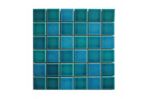 ADRIATIC CRACKLE POOL BLEND MOSAIC 303X303MM