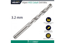 ALPEN HSS COBALT DRILL BIT 3.2MM