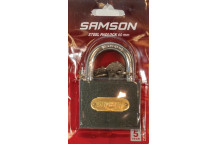 BOLTFIX IRON PADLOCK 60MM SAMSON.