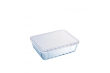 PYREX COOK AND FREEZE RECTANGLE DISH WITH LID 2.6L