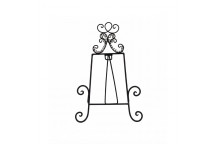 METAL PLATES/BOOKS STAND 26X44CM