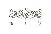 METAL HOOK 3HOOKS 31X5X15CM