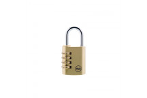 YALE BRASS COMBINATION PADLOCK 30MM