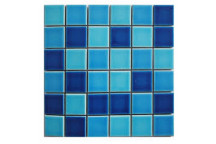 MEDITERANEAN CRACKLE POOL BLEND MOSAIC 303X303MM