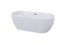 PARIS FREESTANDING BATH ACRYLIC WHITE 1620X735X570