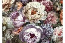 PEONY ROMANCE DECOUPAGE A3
