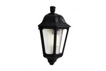 EUROLUX OUTDOOR LIGHR HALF LANTERN FUMUGALLI IESSE BLACK E27