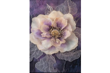 LAVENDER LACE DECOUPAGE A4
