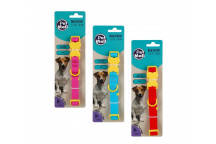 PETMALL DOG COLLAR PVC 1.5X25-40CM SMALL