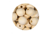 DALA 30PIECE CRAFT WOODEN BEADS