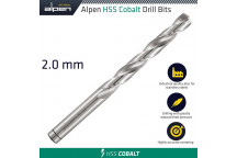 ALPEN HSS COBALT DRILL BIT 2.0MM