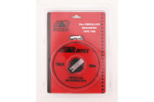 MITCO ROSS TAPE MEASURE FIBRE 30M BLACK OR RED.