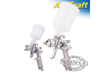 AIRCRAFT SPRAY GUN KIT SG H827 & SG H2000 COMBO WITH POLISHED BODY HVLP