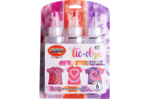 ENERGY MIX TIE DYE CRAFT INCL BOTTLES ELASTIC BAND GLOVES PLASTIC