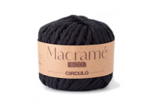 MACRAME ECO BLACK 250GR
