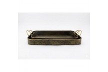 METAL RECTANGULAR LARGE TRAY