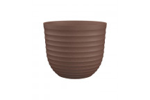 POT PLASTIC HAVANA WAVES LINEN 30CM ARTEVASI