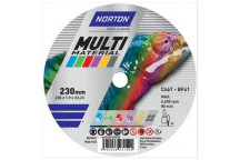NORTON CUTTING WHEEL MULTI PURPOSE 230X1.9X22.2MM