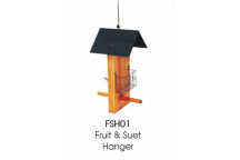 RUIT AND SUET HANGER HOUSE BIRD FEEDER