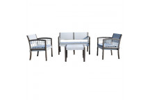ANCONA PATIO SET 4 SEATER