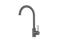 BIJIOU GUNMETAL EVON DECK TYPE SINK MIXER