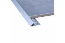 TRIANGLE EDGE BRIGHT SILVER TRIM DECOR  10MM X 2.5M
