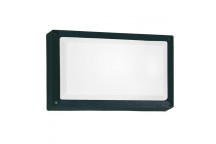 BRIGHTSTAR OUTDOOR WALL LIGHT CAST ALU WHITE POYCARB COVER