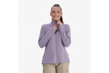 TECH FULL ZIP LAVENDER GREY LADIES FLEECE MEDIUM