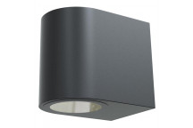 EUROLUX OMBRA BLACK OUTDOOR WALL LIGHT