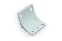 BRACKET CORNER PPPB003/2 WHITE 48X48MM 2PP FIT
