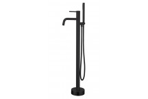 BIJIOU BLACK EVON FREESTANDING BATH MIXER