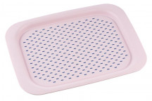 WENKO PINK ANTI SLIP SERVING TRAY