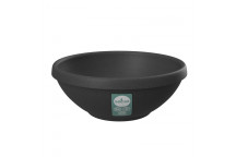 SEBOR CHARCOAL SOLAR DISH PLASTIC POT 25CM