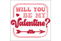 WILL YOU BE VINYL CRAFT UV DTF STICKER