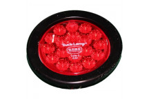 RED ROUND LED TRAILER LIGHT