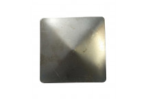 SQUARE POLE CAP 50MM